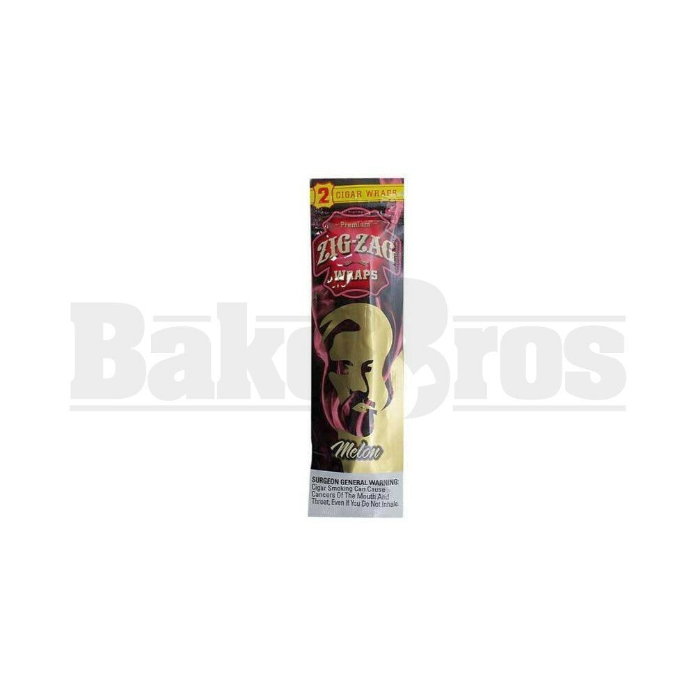 ZIG ZAG CIGAR WRAPS 2 PER PACK MELON Pack of 1