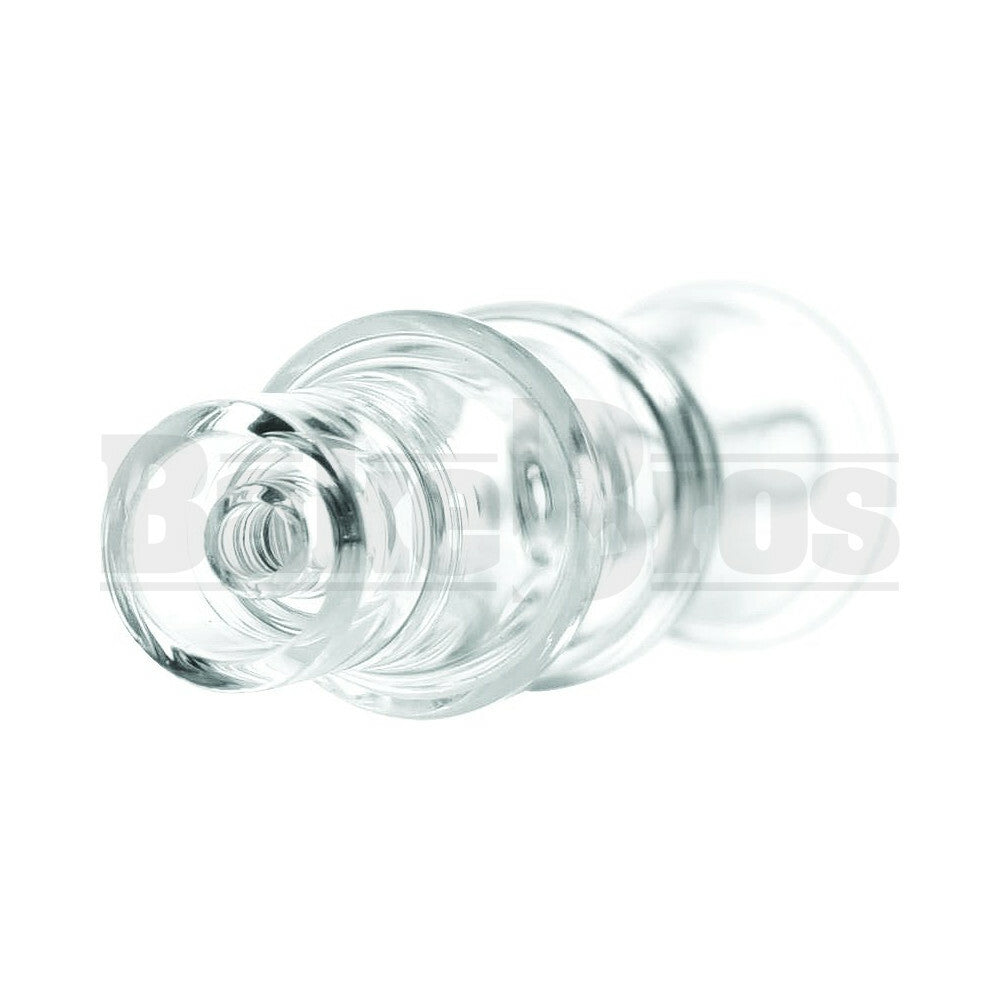 14MM NAIL QUARTZ DOMELESS D-NAIL DIRECT INJECT 14MM COIL ADAPTER CLEAR FEMALE