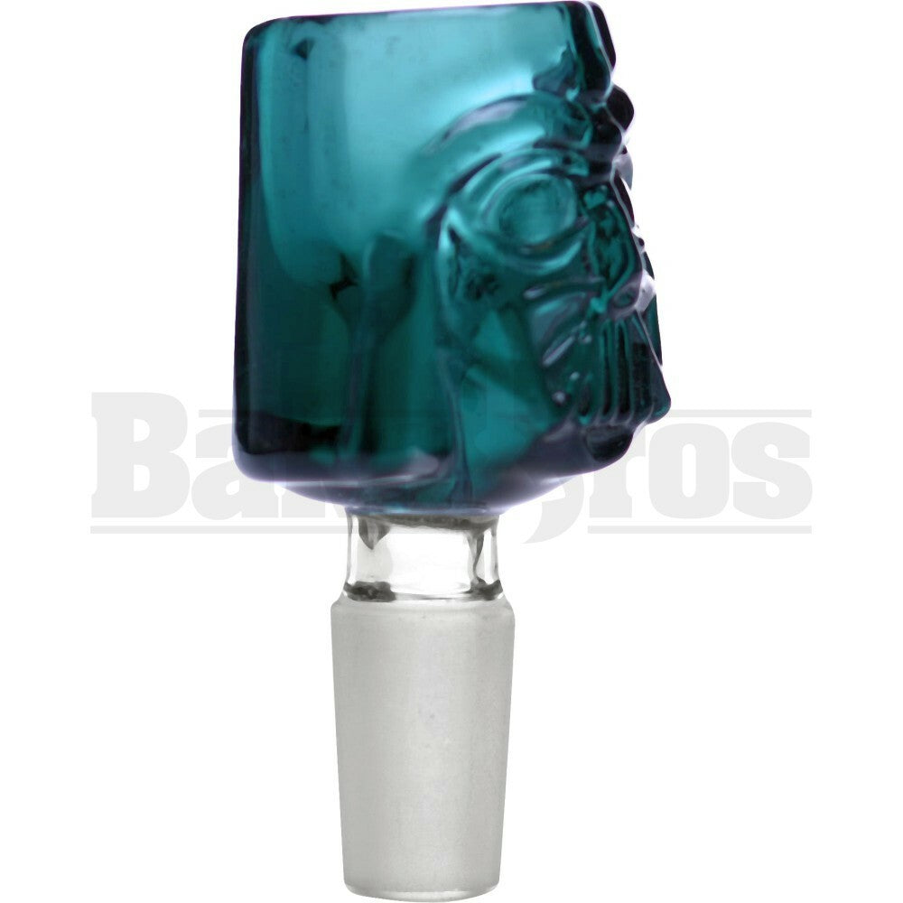 BOWL EVIL SCI FI COMMANDER HEAD MIDNIGHT BLUE 14MM