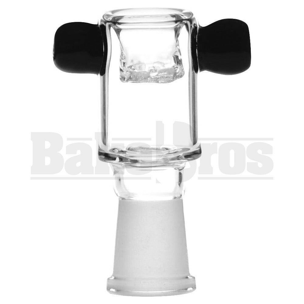 FEMALE BOWL CYLINDER HEAD GRIP DOTS THIMBLE BOWL BLACK 14MM