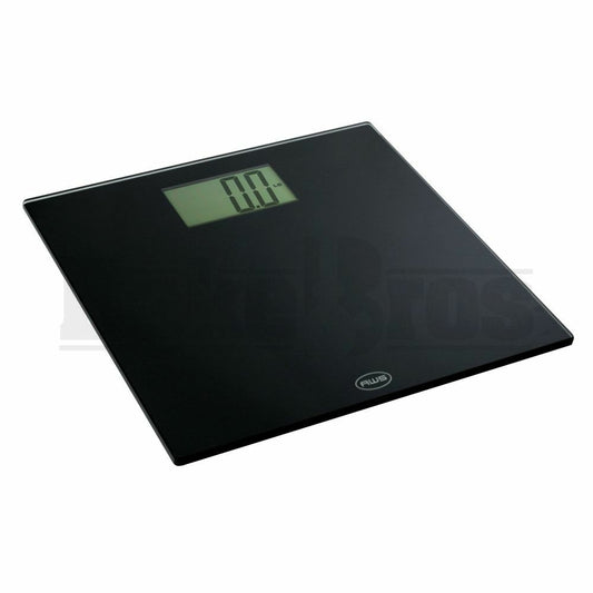 AWS EXTRA LARGE LCD DISPLAY LOW PROFILE HIGH CAPACITY SCALE OM-200 0.2lb 440lb BLACK