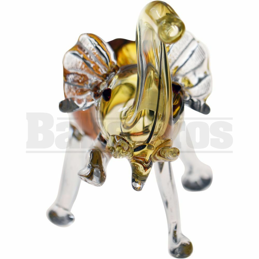 ANIMAL HAND PIPE RUNNING ELEPHANT 5" ASSORTED COLORS