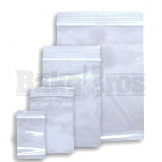 APPLE BAGS 125125 1 1/4" X 1 1/4" CLEAR Pack of 1 100 Per Pack