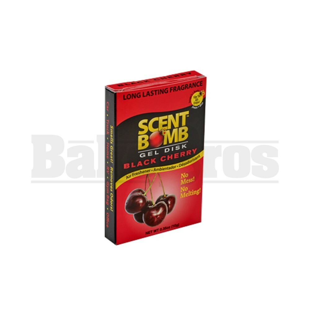 SCENT BOMB GEL DISK Pack of 1 BLACK CHERRY
