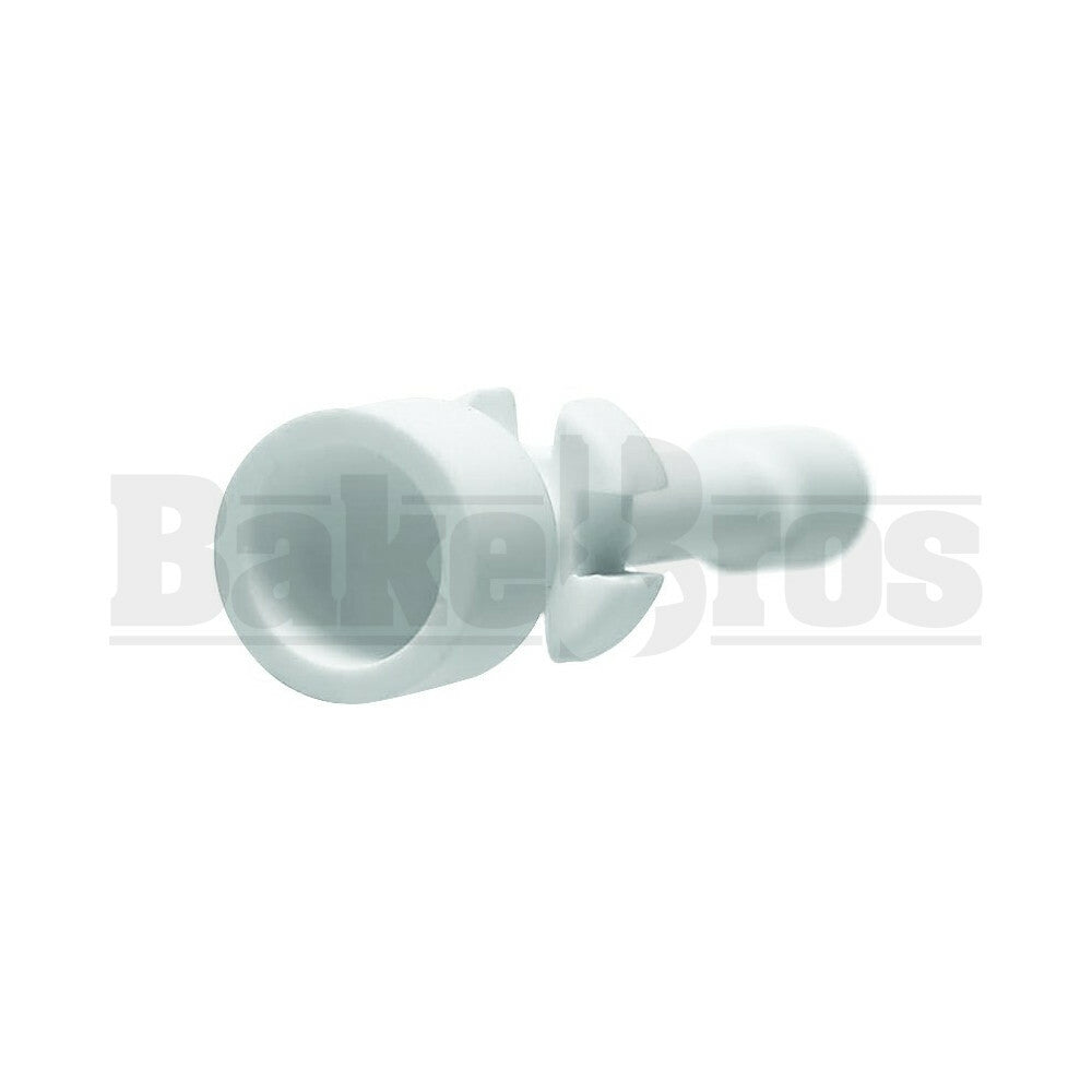 18MM DOMELESS CERAMIC NAIL FIXED WHITE MALE