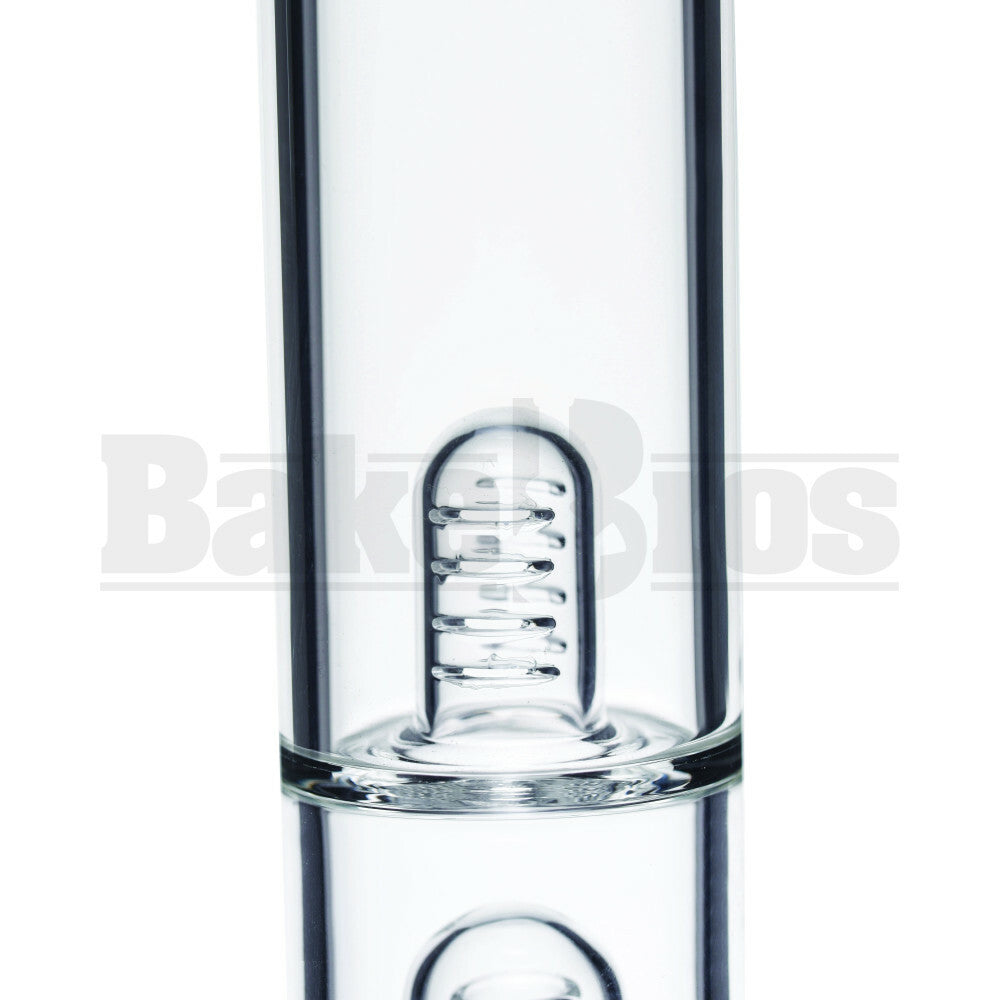 WP ATOMIC W/ TURBINE DISK & INLINE STEMLESS SPLASHGUARD 16" CLEAR FEMALE 18MM