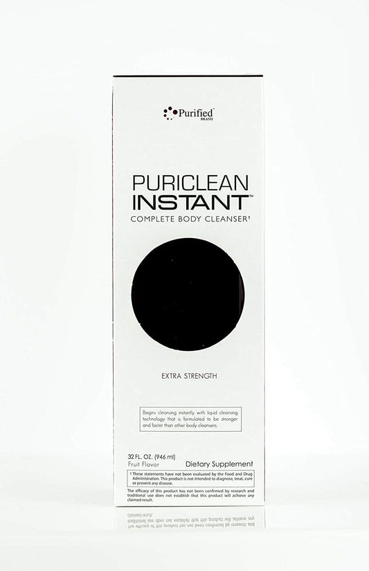 Purified Puriclean Instant Complete Body Cleanser Fruit Punch 32 Fl Oz