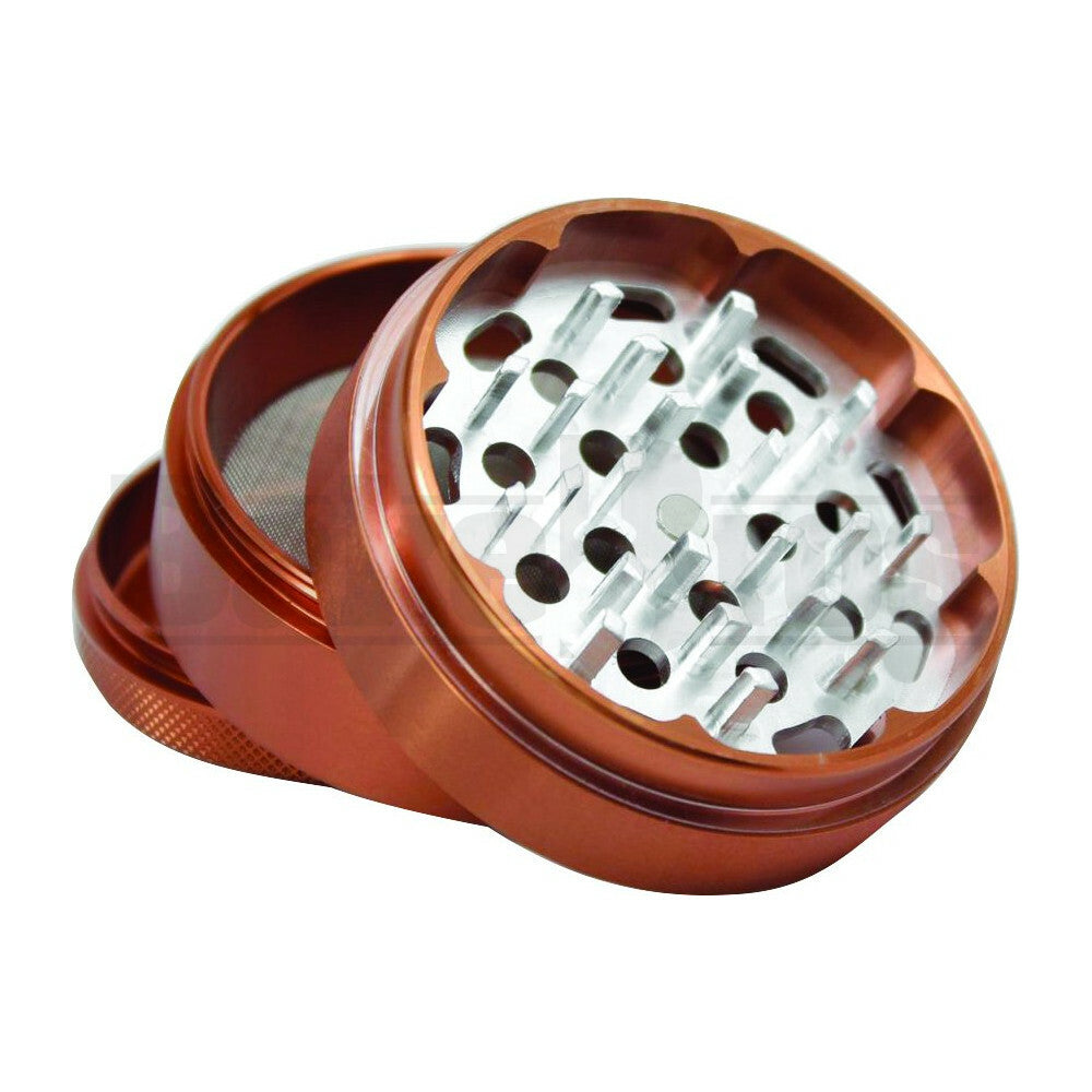 SHARPSTONE HARD TOP GRINDER 4 PIECE 2.5" BROWN Pack of 1