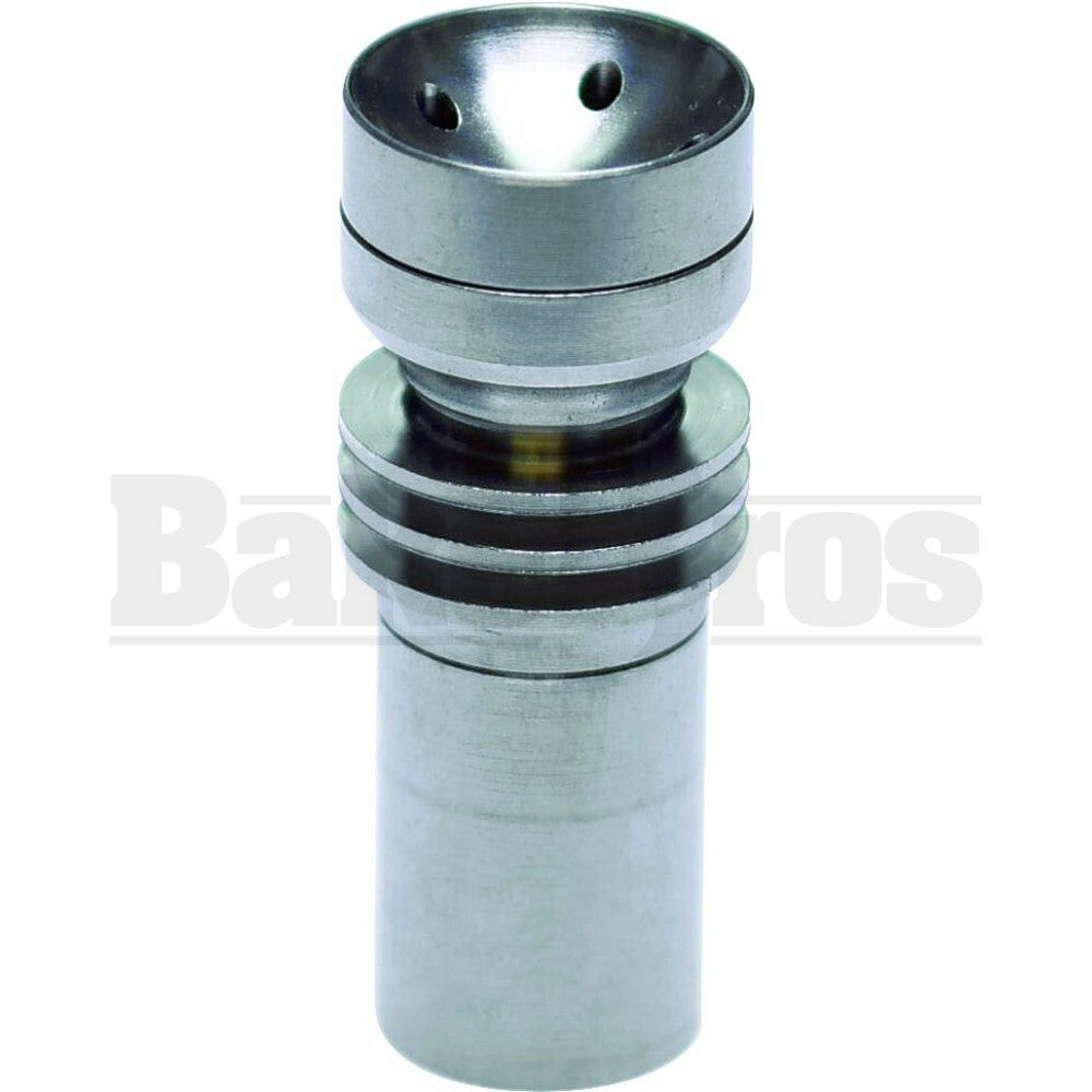 18MM FEMALE 14MM MALE TITANIUM NAIL ART DECO STYLE METALLIC MALE/FEMALE REVERSIBLE
