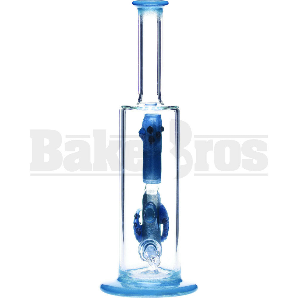 KROWN KUSH WP INLINE PERC OCTOPUS DESIGN 12" BLUE MALE 18MM