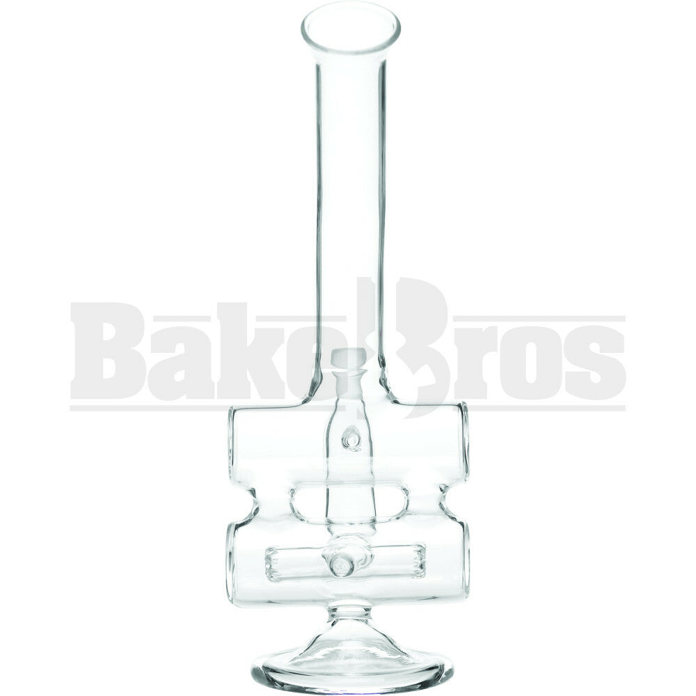 WP 2 SIDE CHAMBER INLINE STEMLESS 11" CLEAR FEMALE 18MM