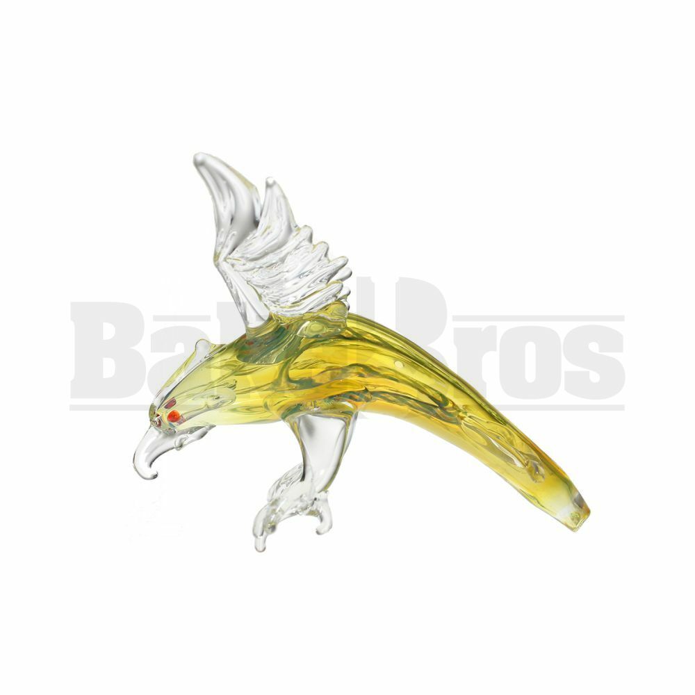 ANIMAL HAND PIPE EAGLE DESCENDING 5" ASSORTED COLORS