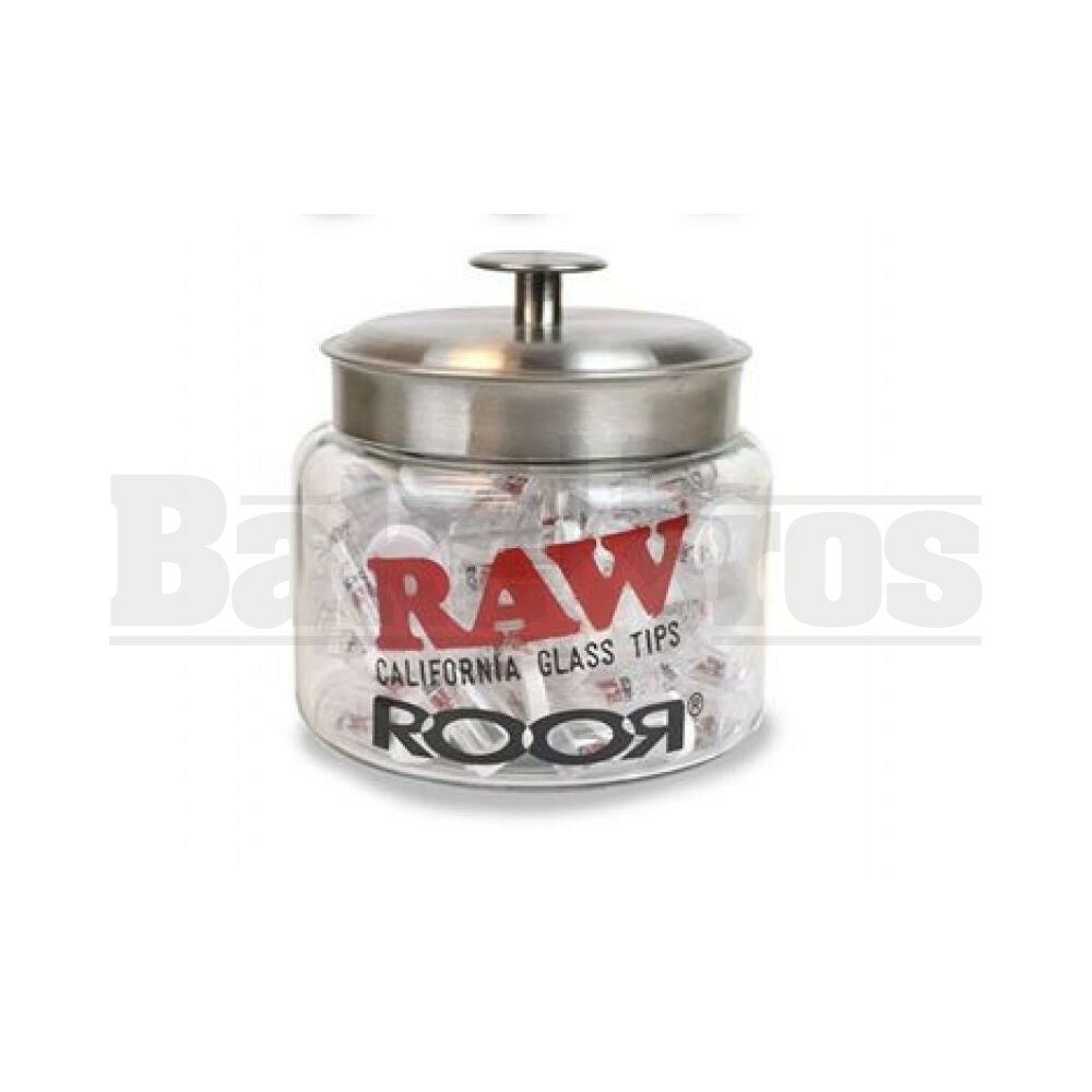 RAW X ROOR TIPS CALIFORNIA GLASS SERIES 1.5" ROUND Pack of 1 1.5"