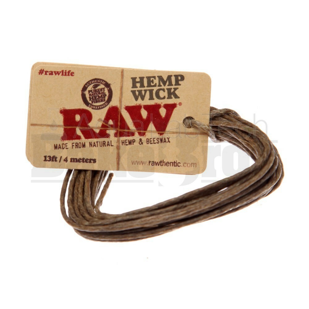 RAW HEMPWICK 4M / 13FT SINGLE COLOR Pack of 1