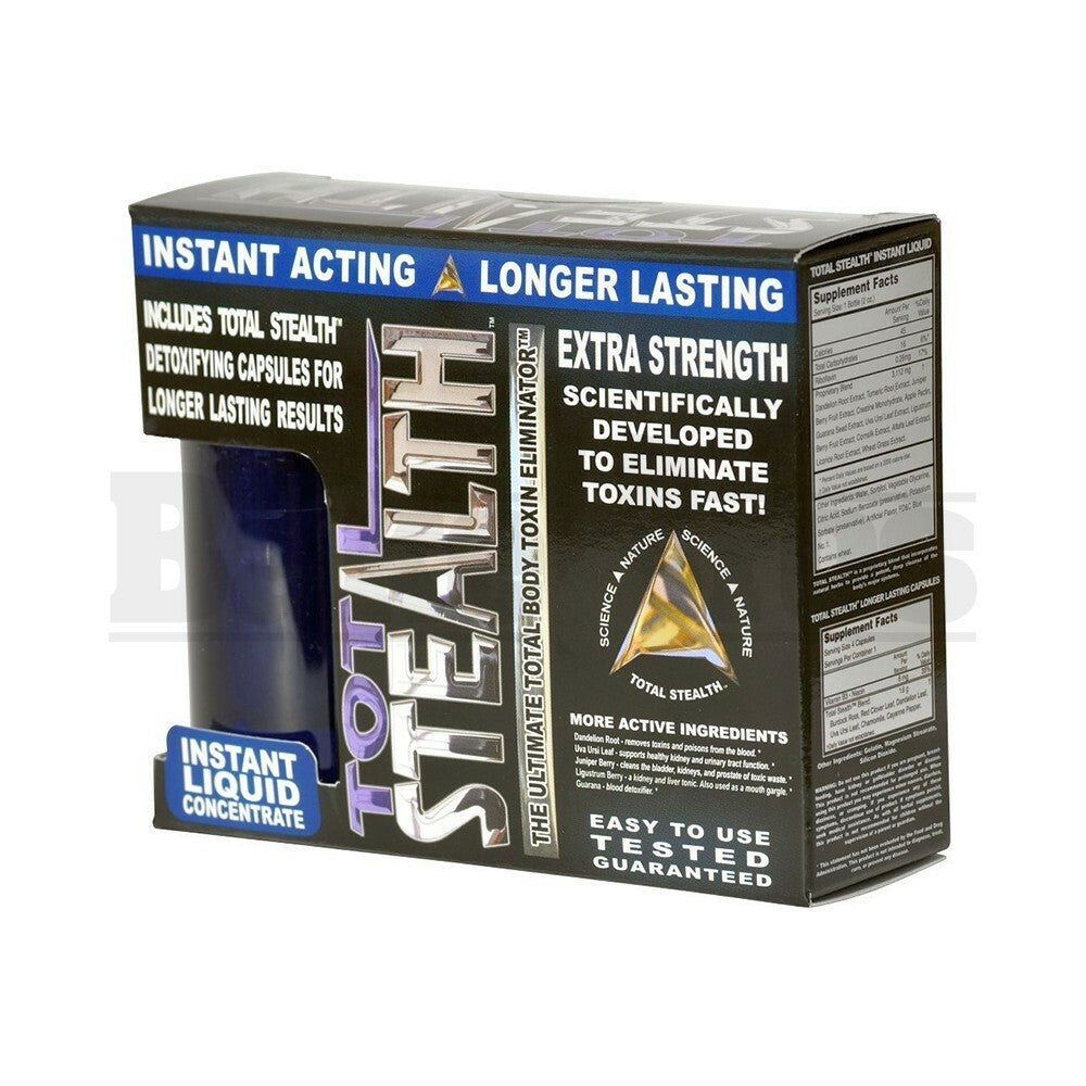 TOTAL STEALTH DETOX EXTRA STRENGTH INSTANT LIQUID UNFLAVORED 2  FL OZ, 6 CAPSULES