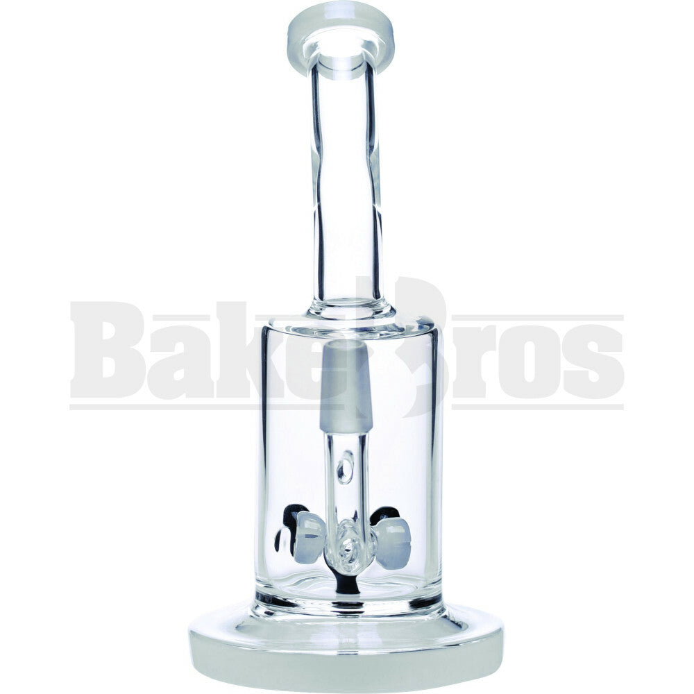 WP TABLE TOP RIG WITH TIRE PERC BENT NECK 7" IVORY WHITE MALE 14MM