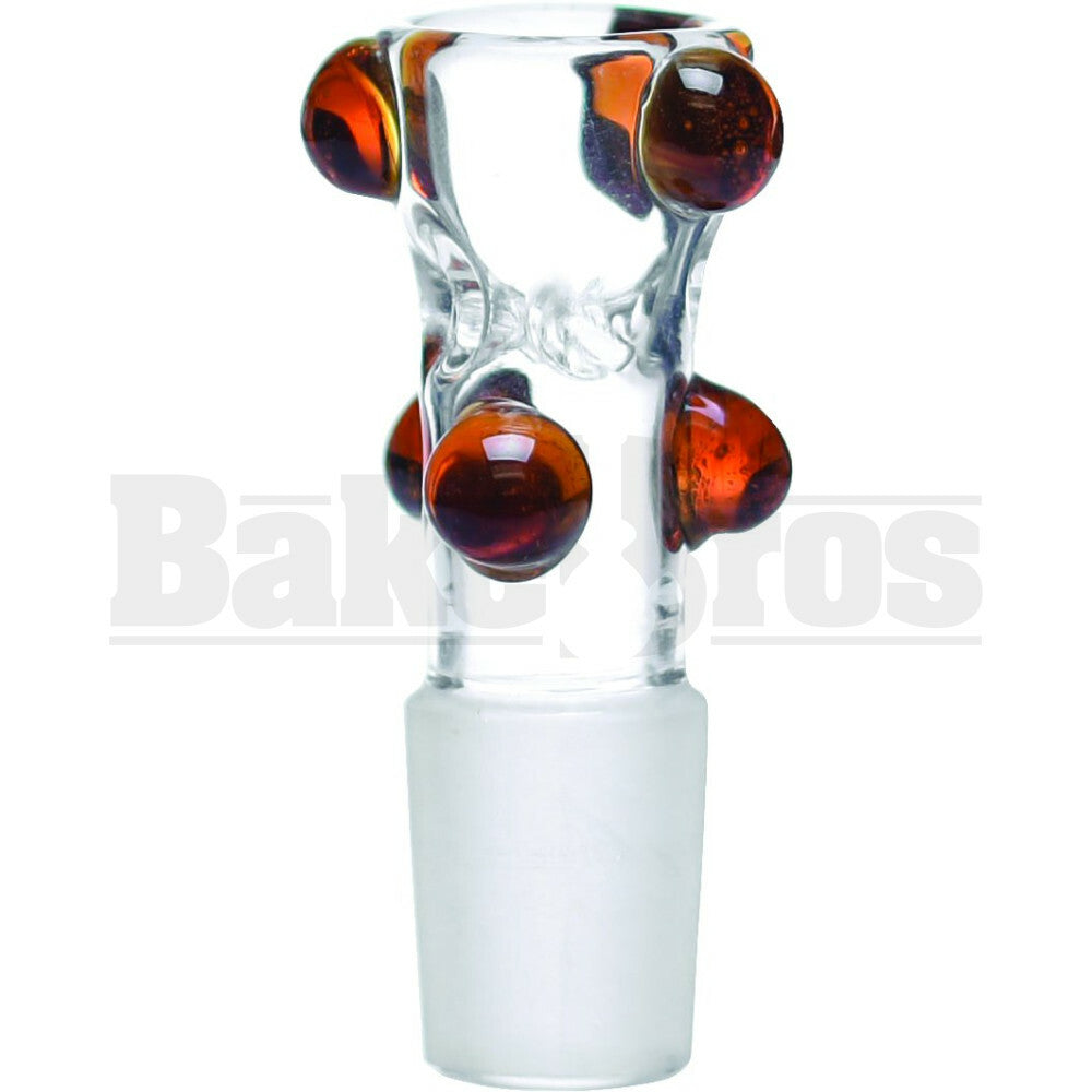 BOWL ICE POKE SCREEN WITH MARBLE HOLDER AMBER 18MM