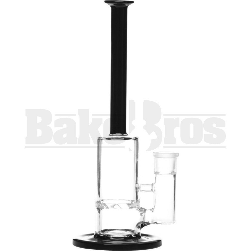 WP TURBINE PERC STEMLESS STRAIGHT TUBE 10" BLACK FEMALE 18MM