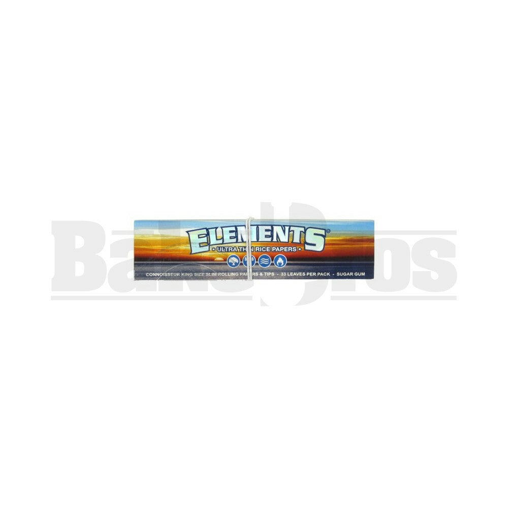ELEMENTS ROLLING PAPERS 50 LEAVES UNFLAVORED Pack of 50