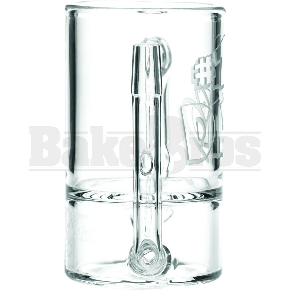 HIGH TECH WP DRINK MUG BODY NUMBER 1 DAB 6" CLEAR MALE 14MM