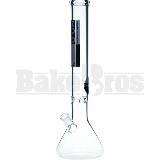ZOB GLASS WP STANDARD BEAKER WITH ICE CATCHER 18" CLEAR FEMALE 18MM