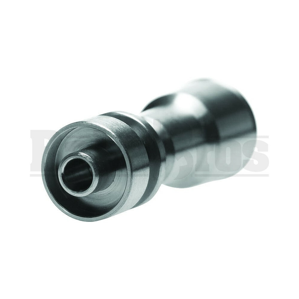 14MM 10MM TITANIUM VAPOR DUO NAIL DOMELESS GR2 GRADE 2 METALLIC FEMALE