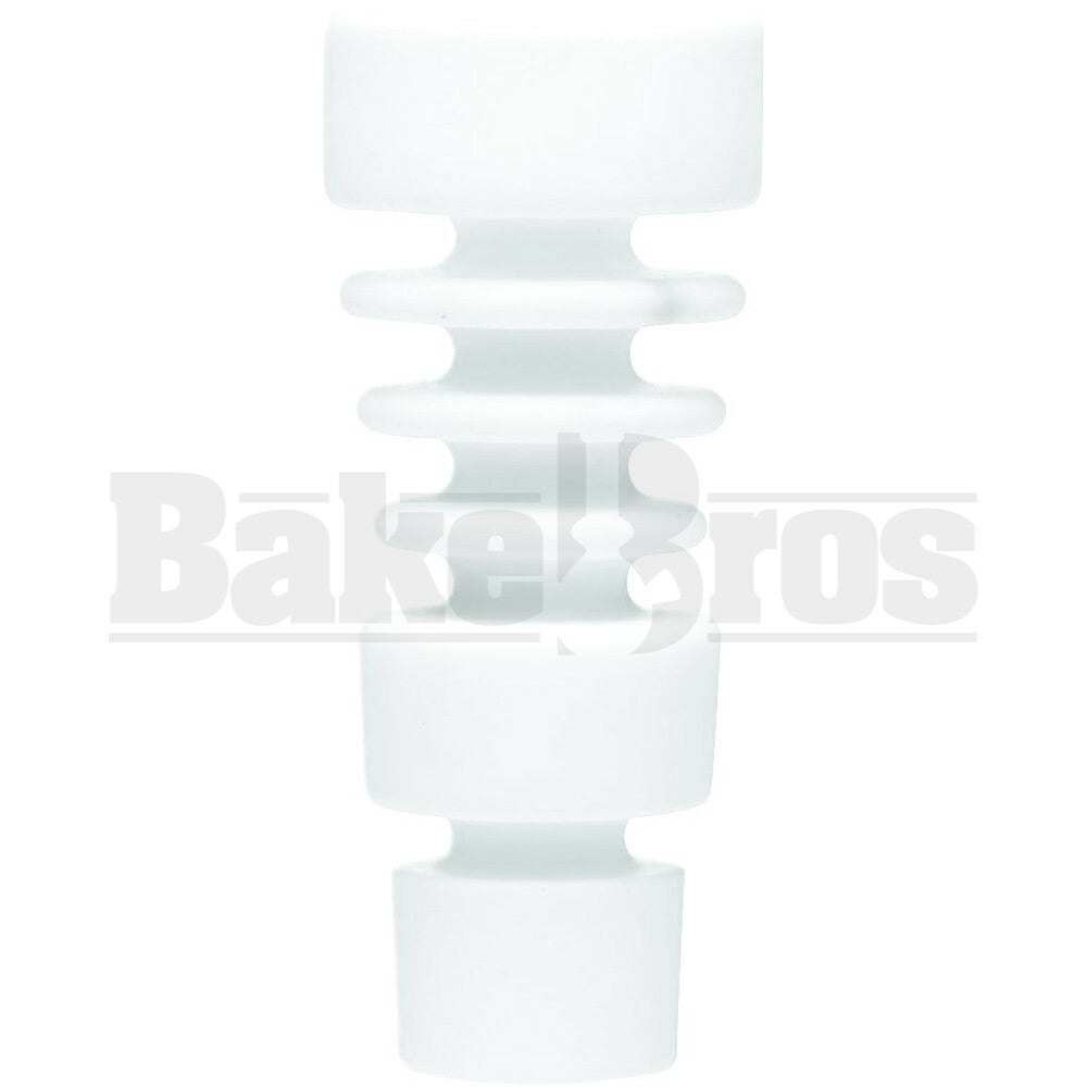 18MM 14MM CERAMIC NAIL VAPOR DOMELESS WHITE MALE