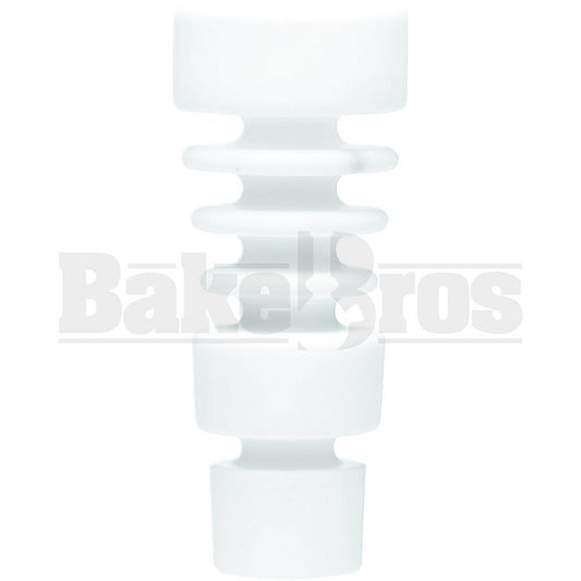18MM 14MM CERAMIC NAIL VAPOR DOMELESS WHITE MALE