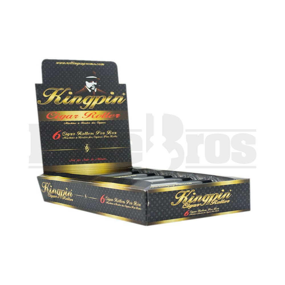 KINGPIN CIGAR ROLLER 120MM UNFLAVORED Pack of 6