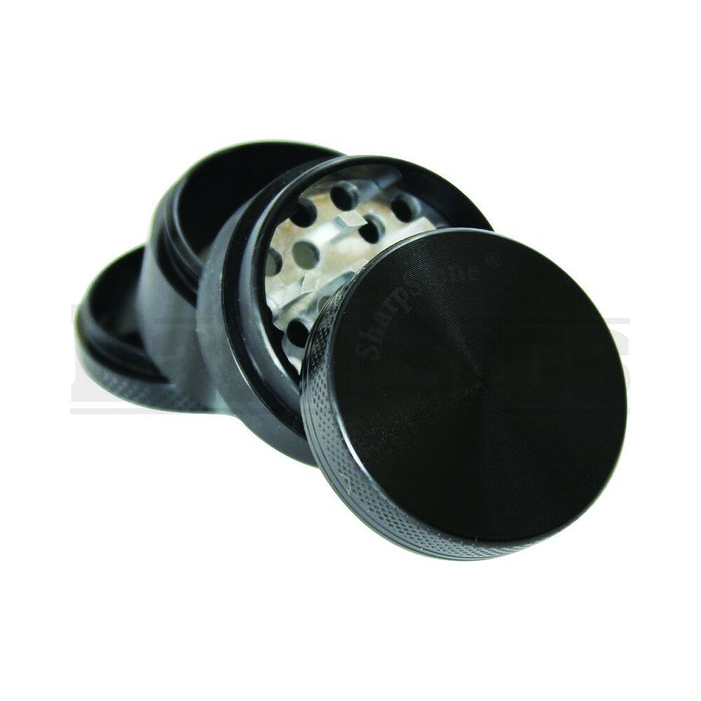 SHARPSTONE HARD TOP GRINDER 4 PIECE 1.5" BLACK Pack of 1