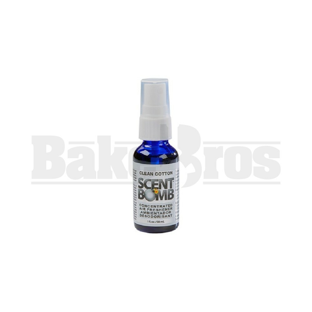 SCENT BOMB SPRAY 1 FL OZ Pack of 1 CLEAN COTTON