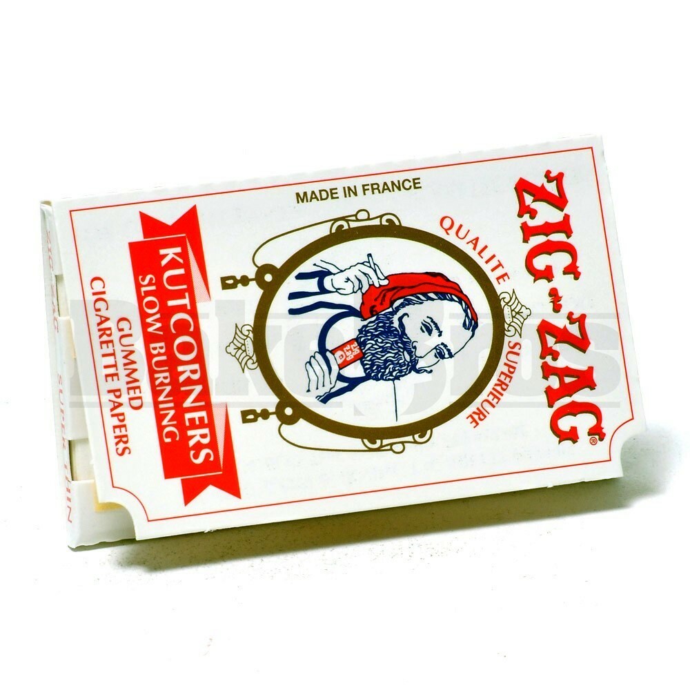 ZIG ZAG ROLLING PAPERS KUT CORNERS 32 LEAVES UNFLAVORED Pack of 6