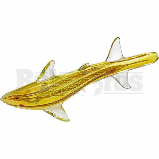 ANIMAL HAND PIPE SWIMMING SHARK 5" ASSORTED COLORS