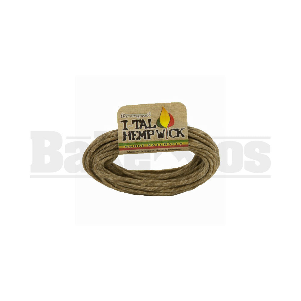 I TAL BRANDED HEMPWICK 3.5' SINGLE COLOR Pack of 1