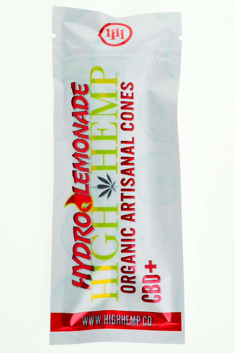 High Hemp Organic Artisanal 2 Hydro Lemonade Pack Of 15 Full Box