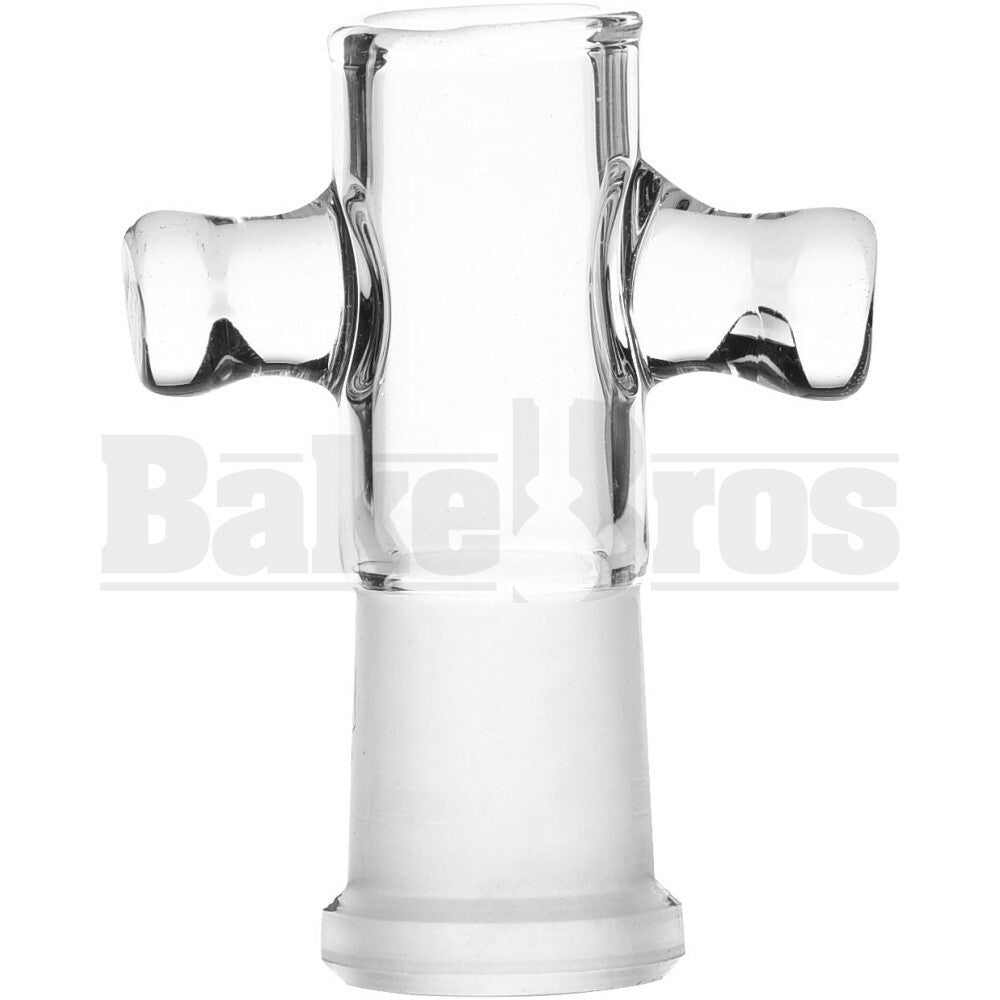 DOME GLASS GRIP DOTS 2" CLEAR 14MM
