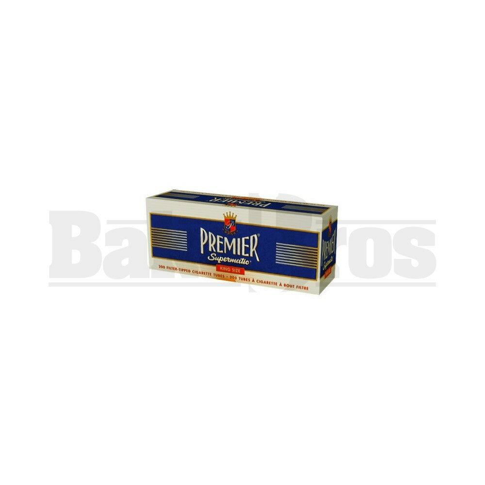 PREMIER SUPERMATIC CIGARETTE TUBES 100M (200) UNFLAVORED Pack of 1