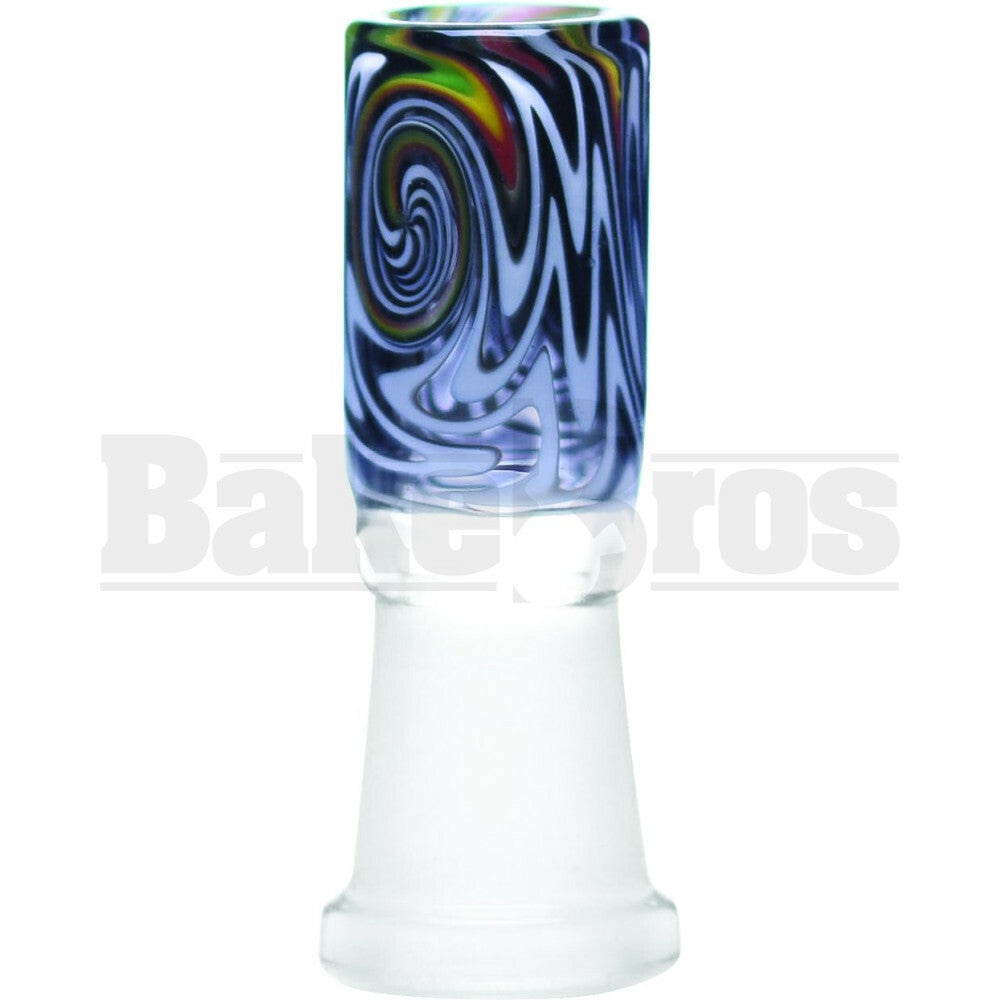 DOME CYLINDER DRIPPING GLASS WITH HANDLE BLACK WHITE 14MM