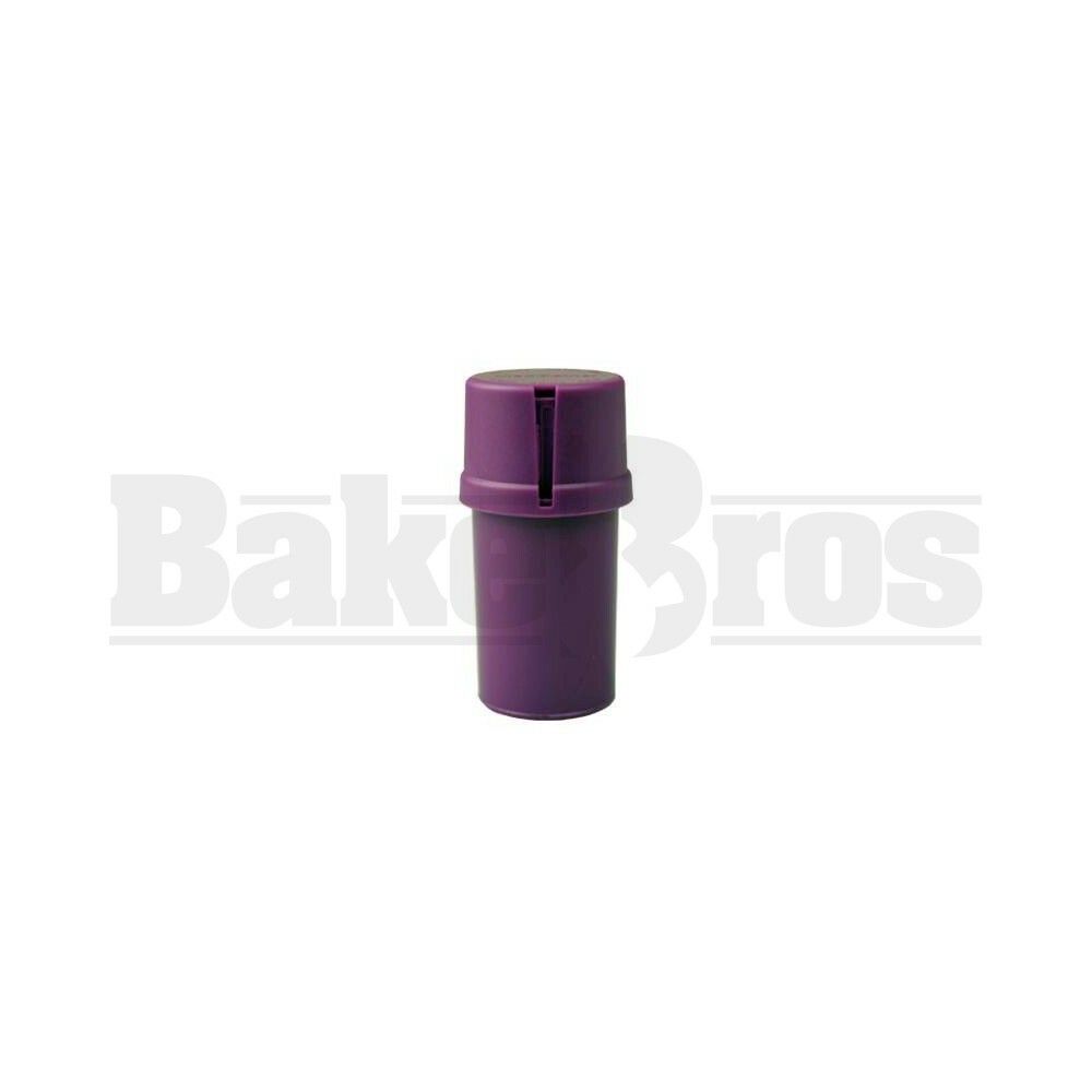 MEDTAINER CONTAINER GRINDER 3 PIECE 3.5" SOLID PURPLE Pack of 1