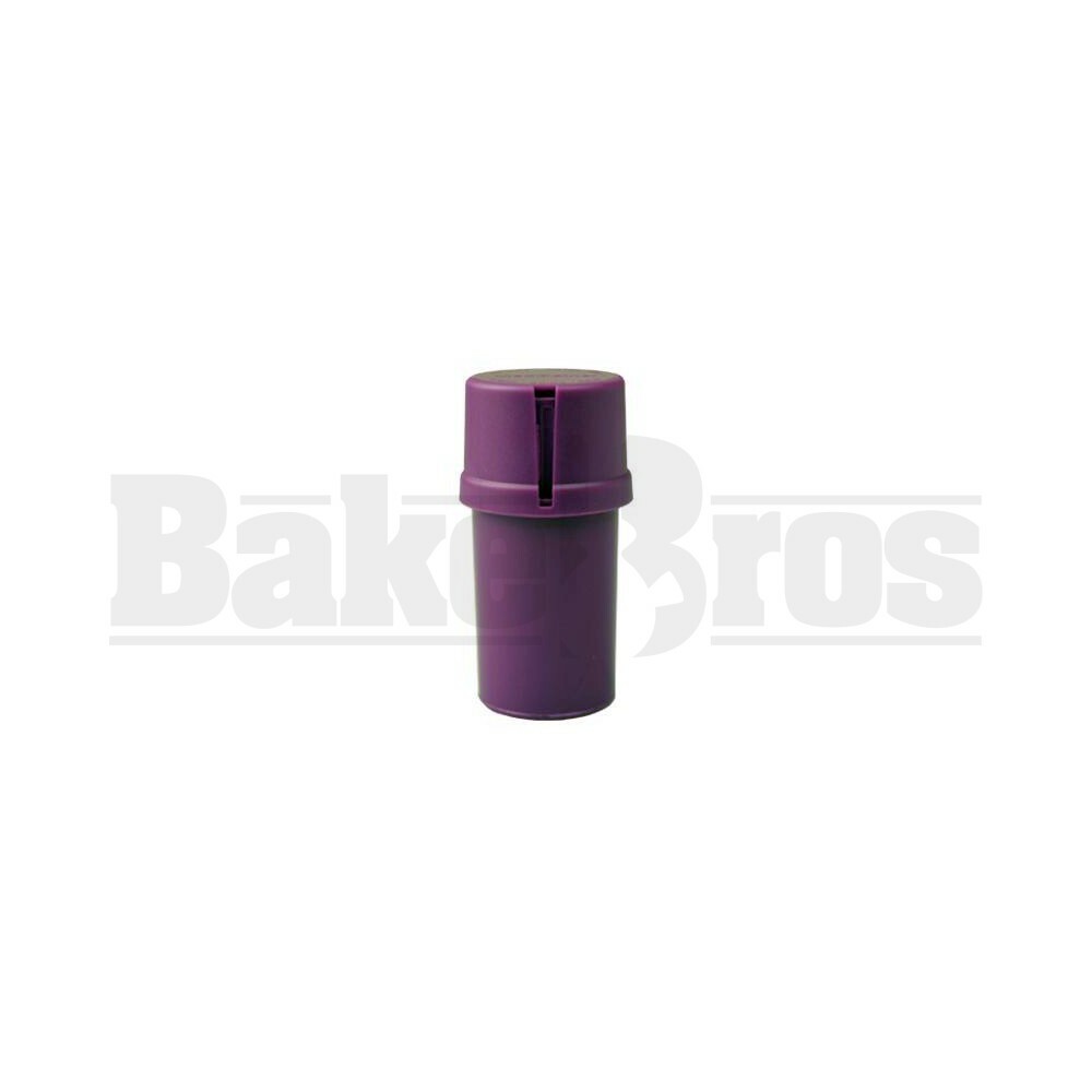 MEDTAINER CONTAINER GRINDER 3 PIECE 3.5" SOLID PURPLE Pack of 1