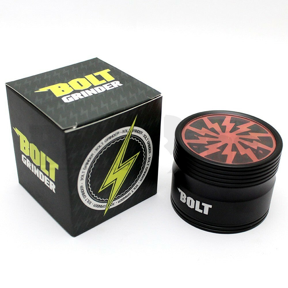 BOLT GRINDER CLEAR TOP 4 PIECE 2.4" ASSORTED Pack of 1
