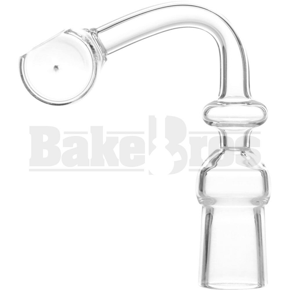 14MM DOMELESS NAIL BULLDOZER TROUGH HONEYPOT QUARTZ CLEAR FEMALE