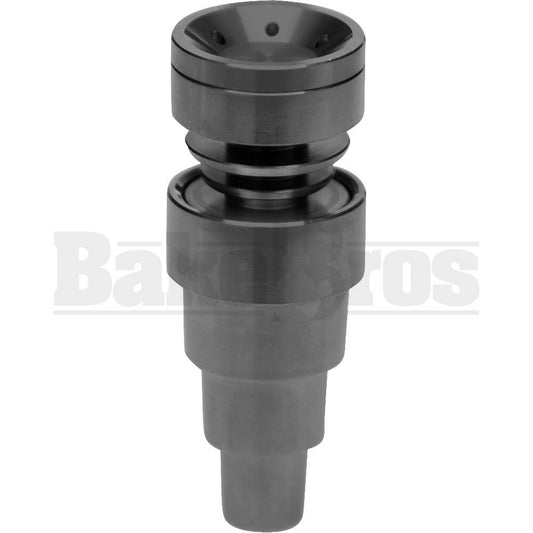 18/14/10 NAIL TITANIUM SALT SHAKER THREADED DISH DOMELESS METALLIC FEMALE / MALE