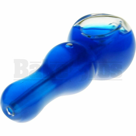 HAND PIPE LIQUID FILLED 4" BLUE