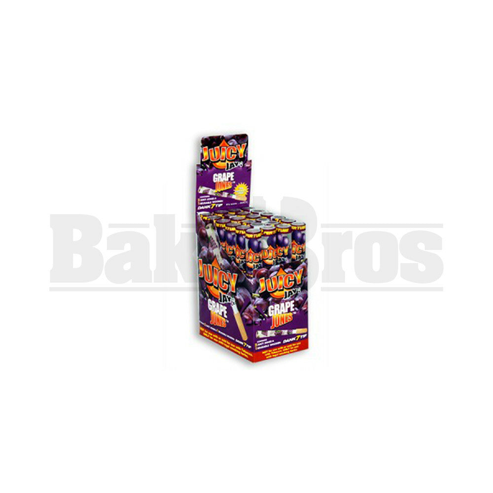 JUICY JAY'S JUICY JONES DANK7 TIP 2 CONES GRAPE Pack of 24