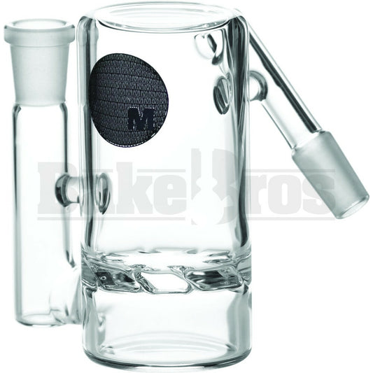 MAVERICK ASHCATCHER TURBINE DISK PERC 45* ANGLED JOINT CLEAR MALE 14MM