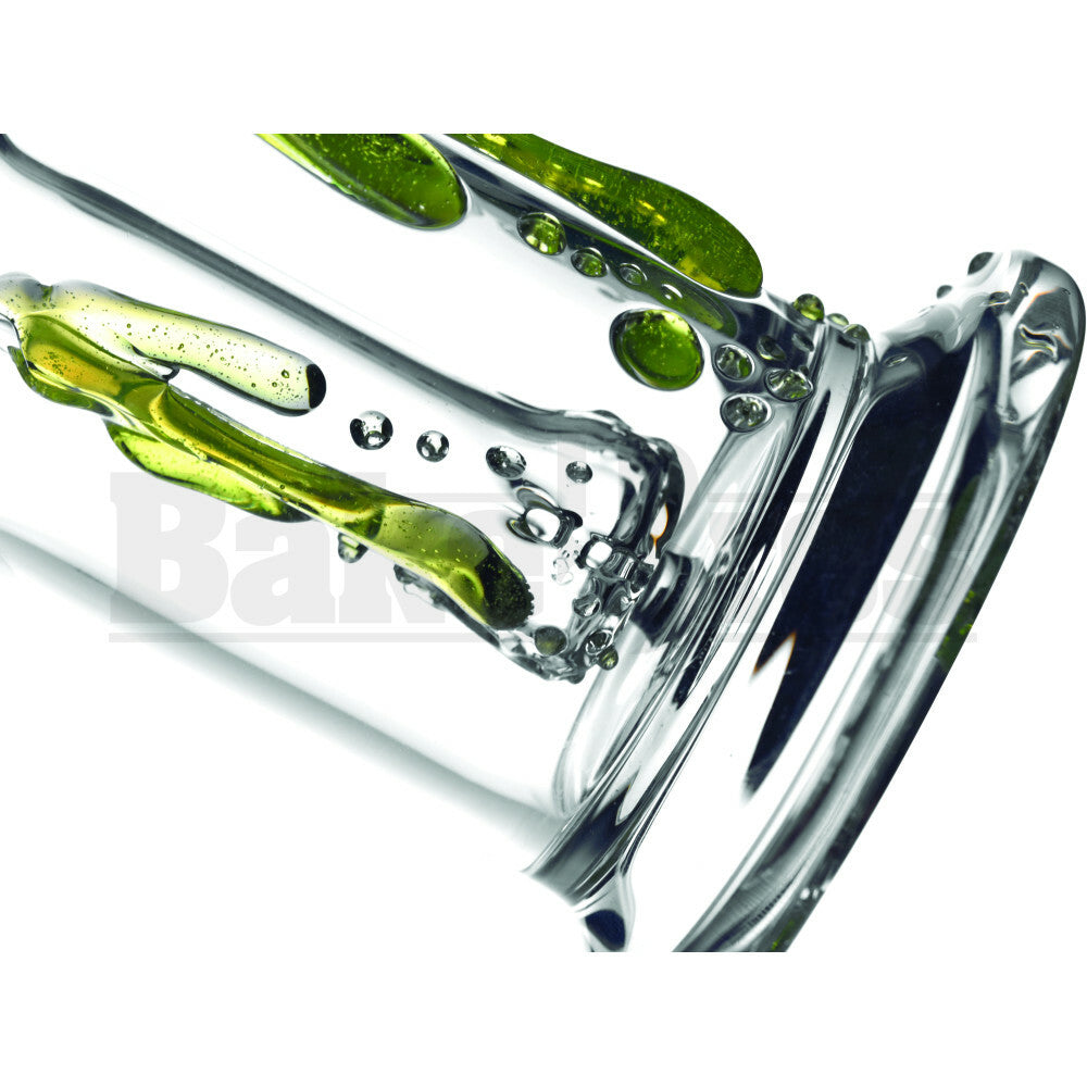 WP SHOWERHEAD PERC CYLINDER BODY 7" SLIME GREEN MALE 18MM