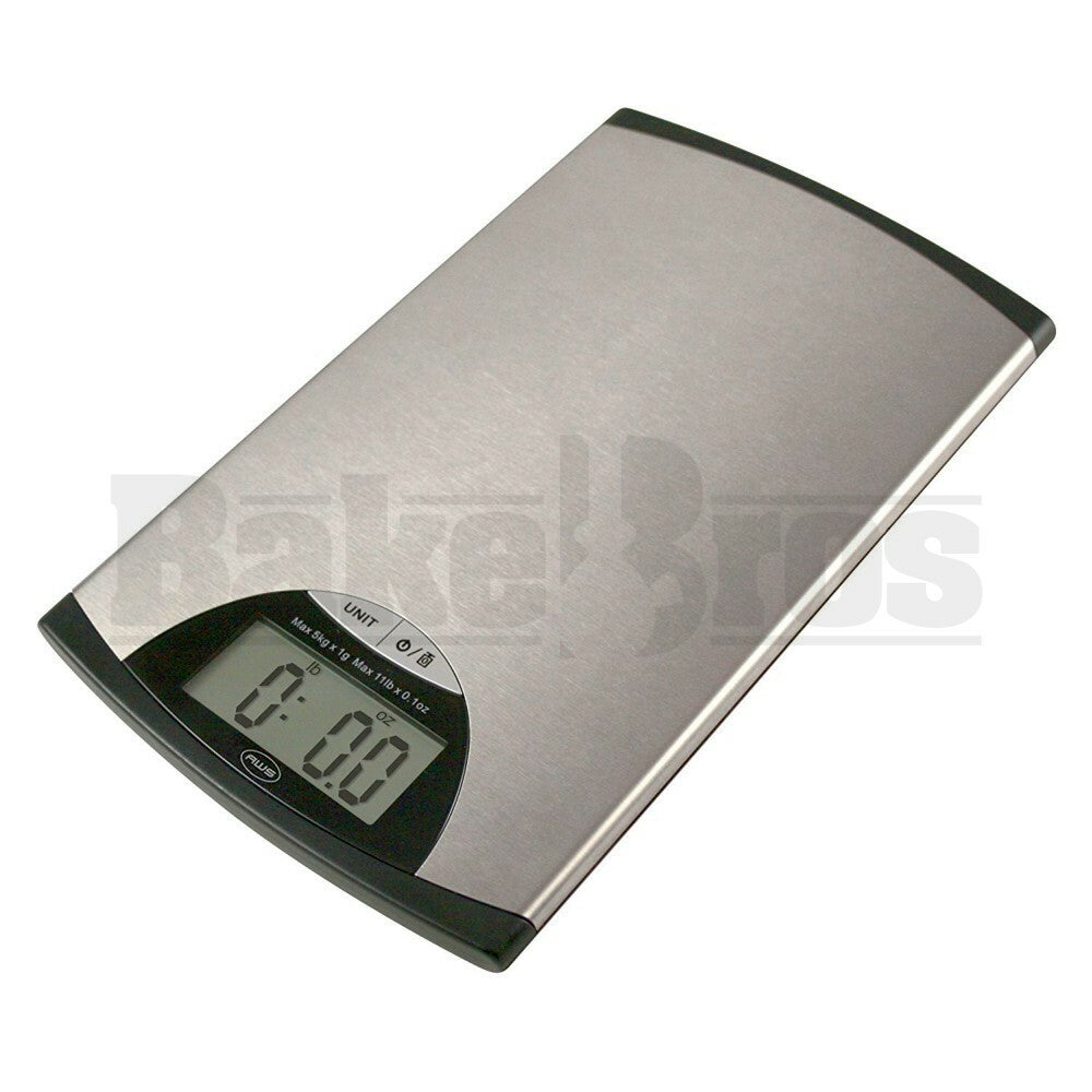 AWS KITCHEN SCALE 11LB MAX SUPER SLIM EDGE SERIES 1g 5000g SILVER