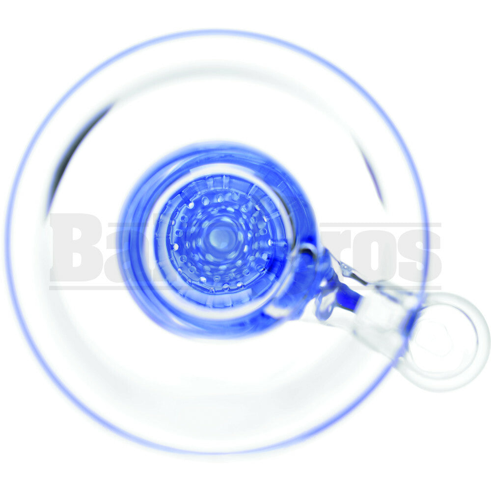 WP 3X HONEYCOMB PERC STEMLESS 38MM TUBE 10" BLUE FEMALE 14MM