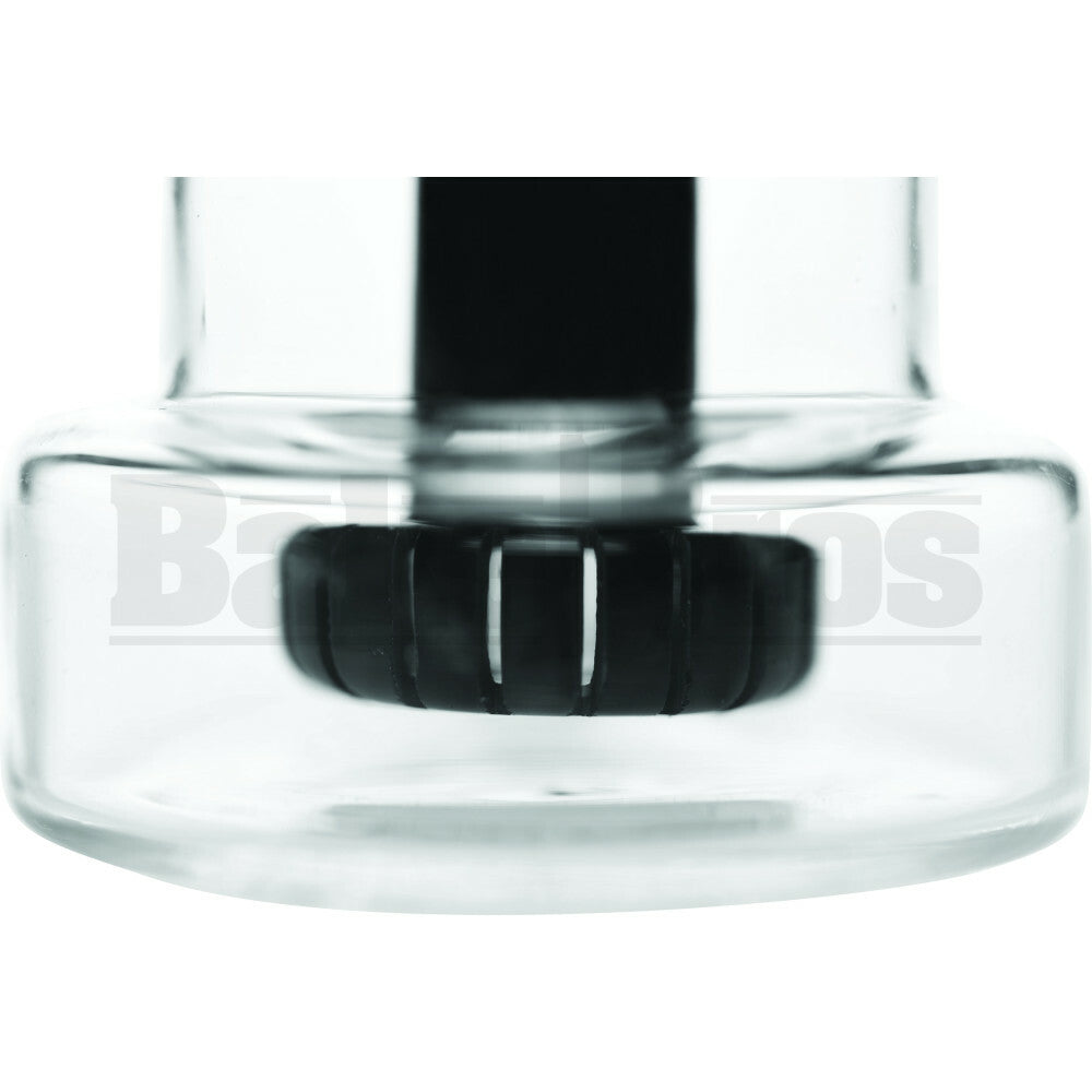 WP BIRTHDAY CAKE RIG SHOWERHEAD PERC BLACK 4" BLACK MALE 14MM